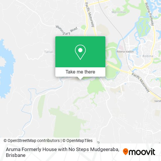 Aruma Formerly House with No Steps Mudgeeraba map