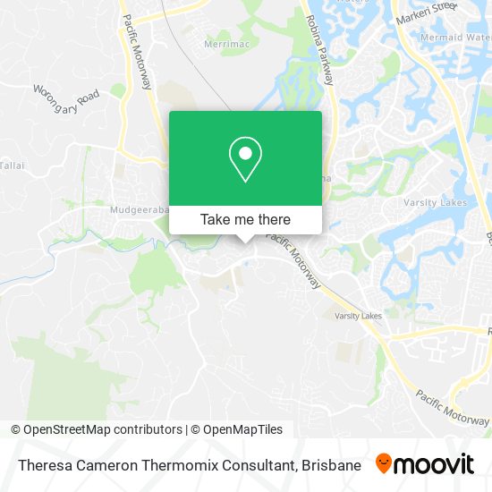 Theresa Cameron Thermomix Consultant map