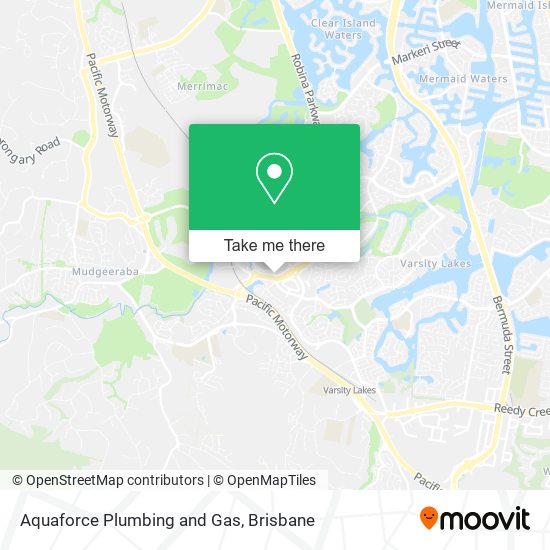 Aquaforce Plumbing and Gas map