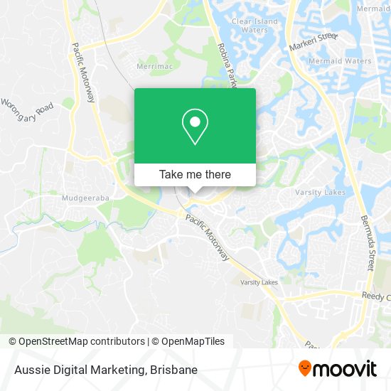 Aussie Digital Marketing map