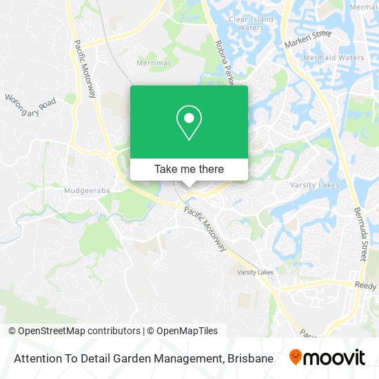 Attention To Detail Garden Management map