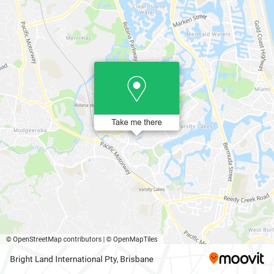 Bright Land International Pty map