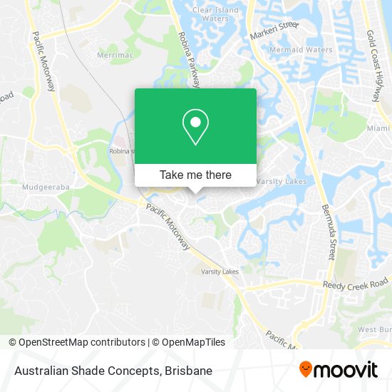 Australian Shade Concepts map