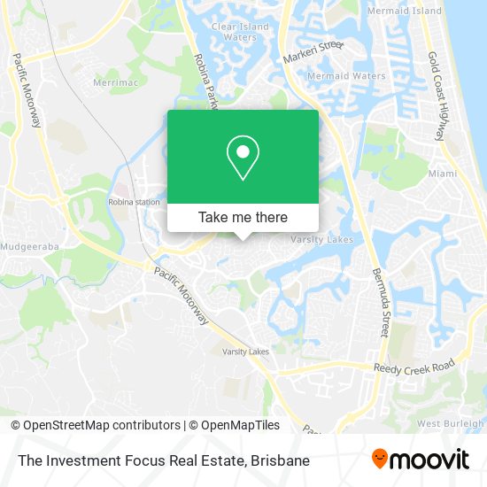 The Investment Focus Real Estate map