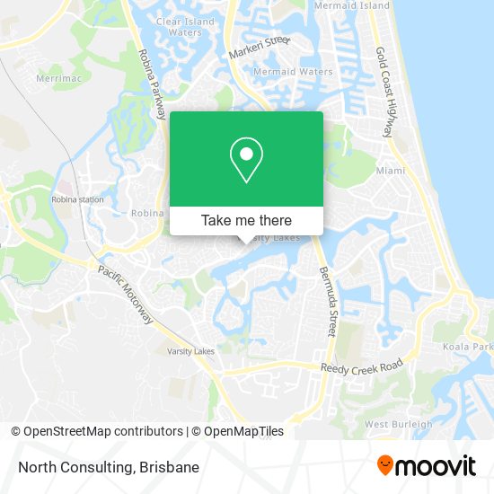 North Consulting map