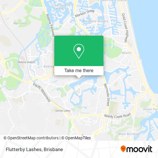Flutterby Lashes map