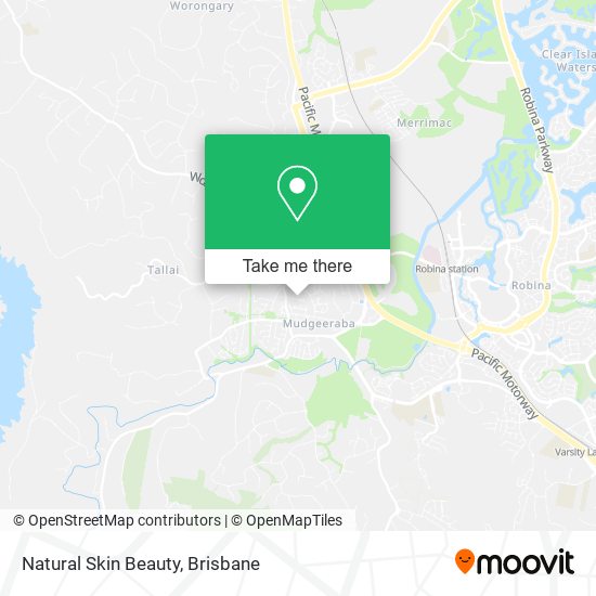 Natural Skin Beauty map