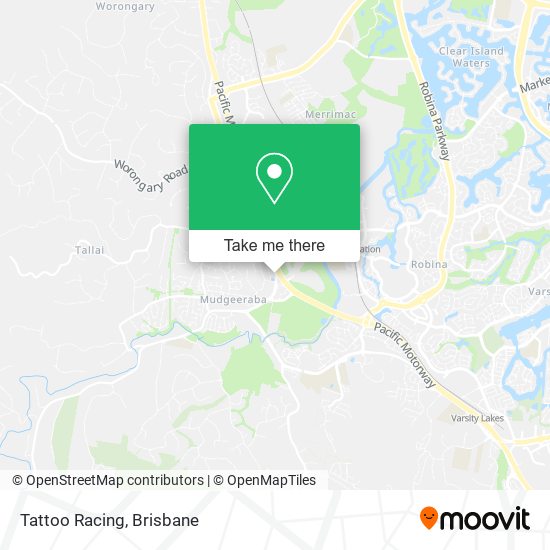 Tattoo Racing map