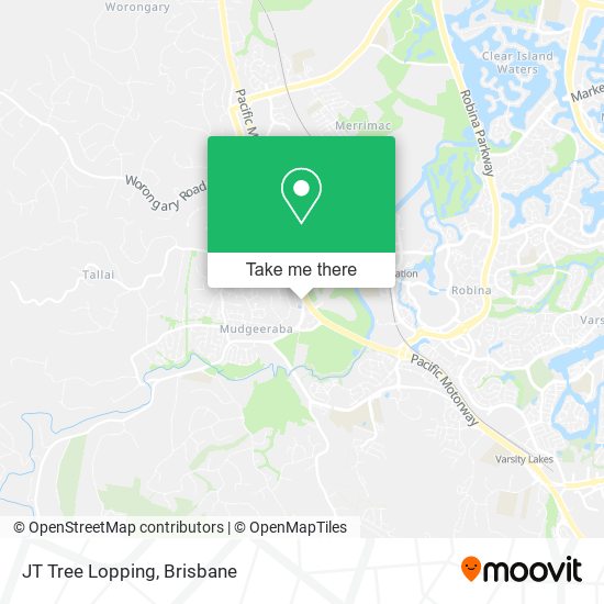 JT Tree Lopping map