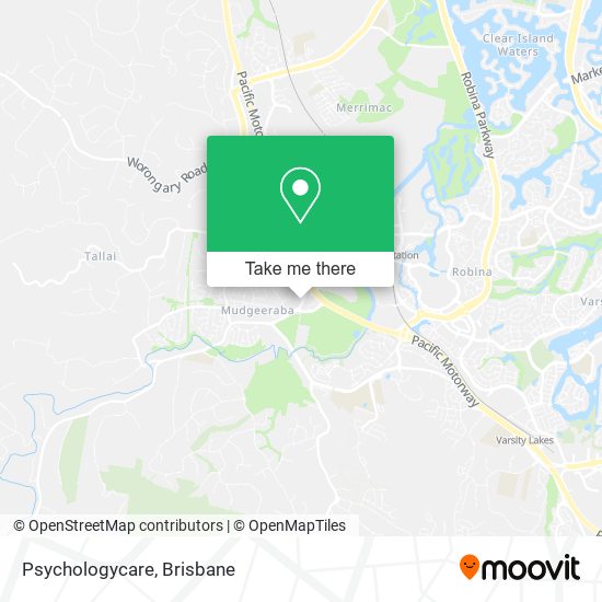 Psychologycare map