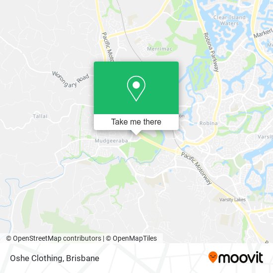 Oshe Clothing map