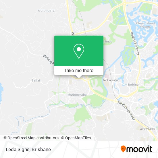 Leda Signs map