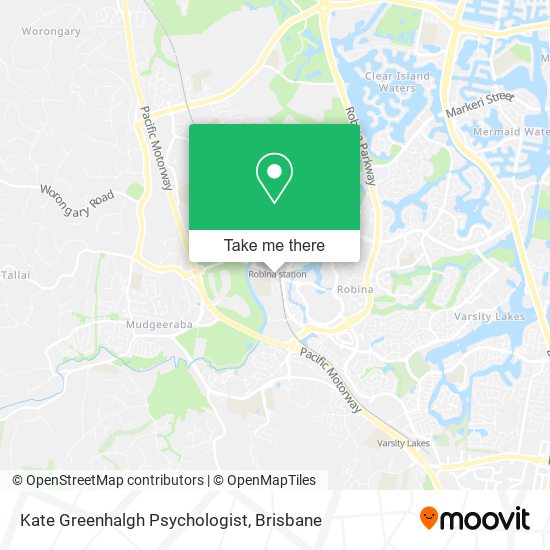 Kate Greenhalgh Psychologist map