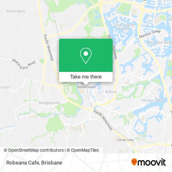 Robeana Cafe map