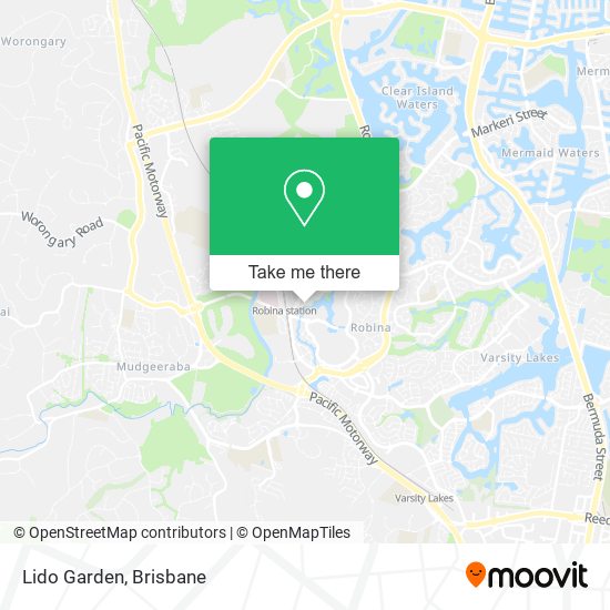 Lido Garden map