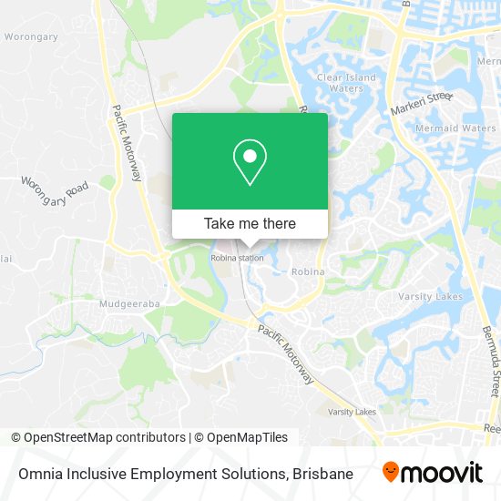 Omnia Inclusive Employment Solutions map