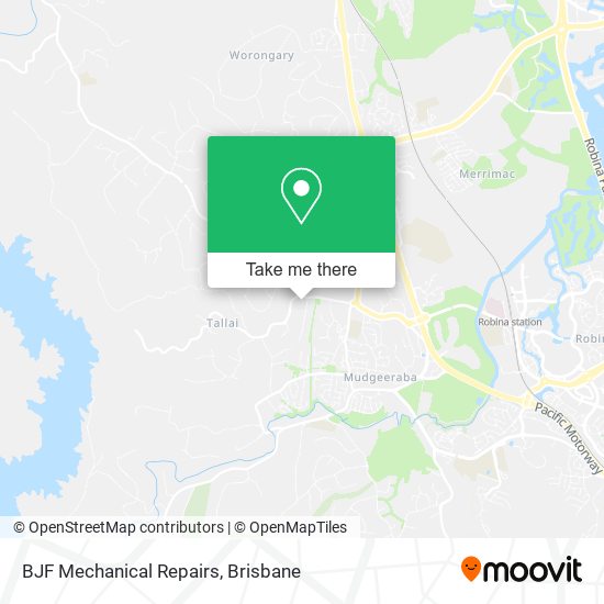 BJF Mechanical Repairs map