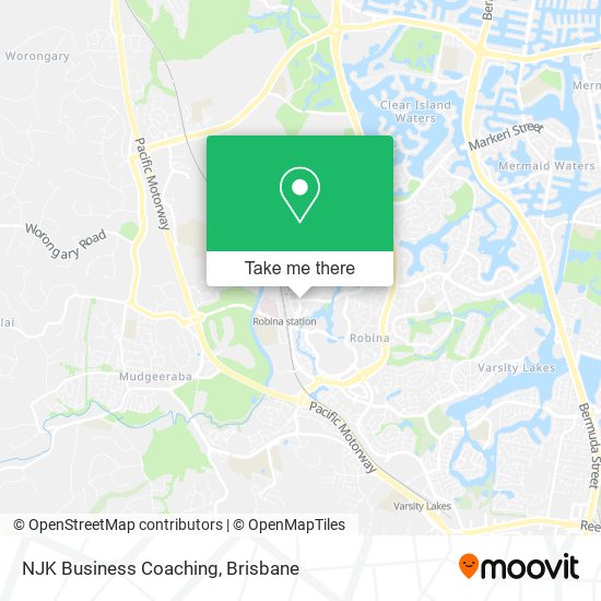 NJK Business Coaching map