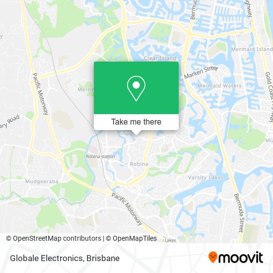 Globale Electronics map