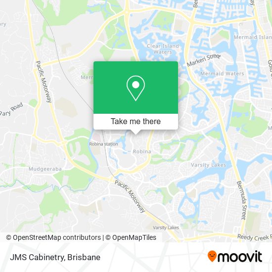 JMS Cabinetry map