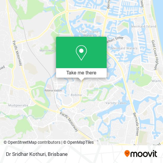 Dr Sridhar Kothuri map