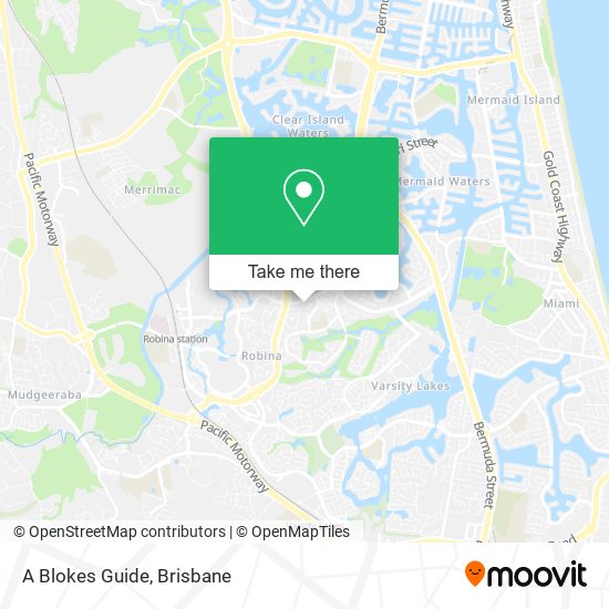 A Blokes Guide map