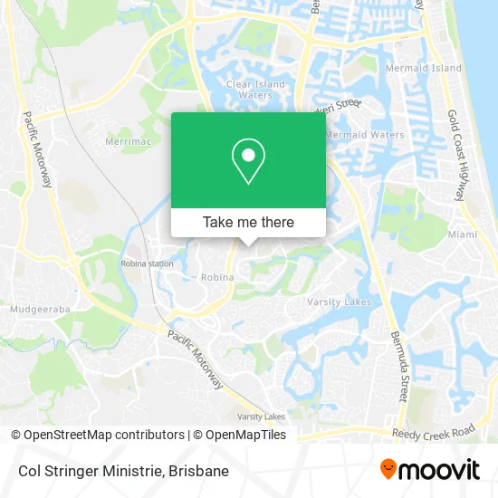 Mapa Col Stringer Ministrie