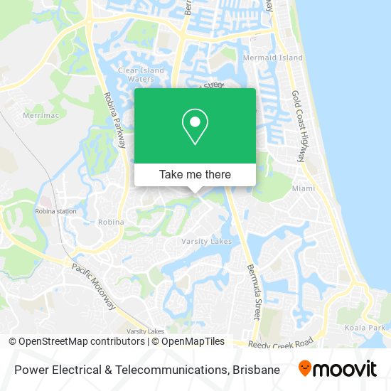 Power Electrical & Telecommunications map