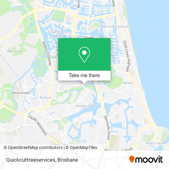 Quickcuttreeservices map