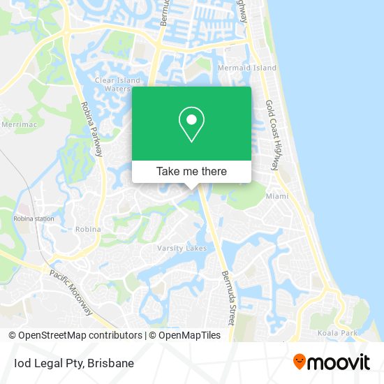 Iod Legal Pty map