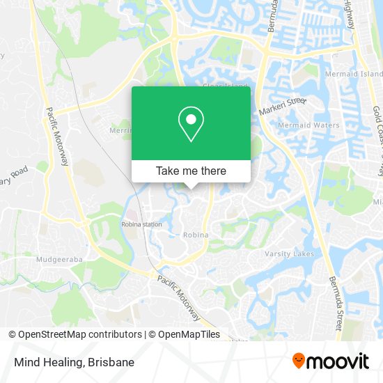 Mind Healing map