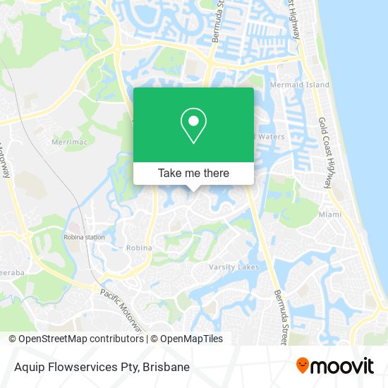 Aquip Flowservices Pty map