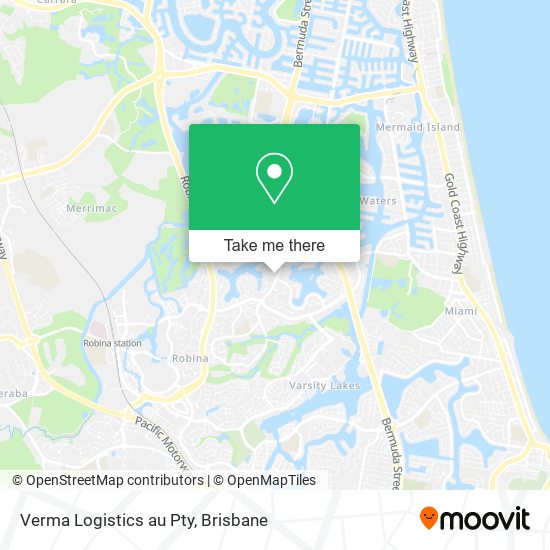 Verma Logistics au Pty map