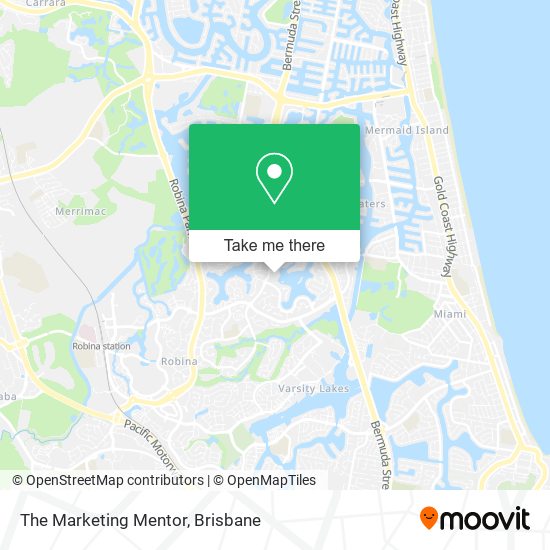 The Marketing Mentor map