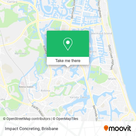 Impact Concreting map