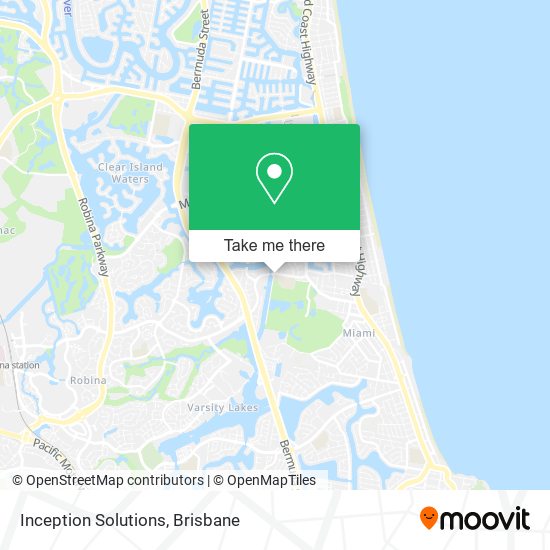 Inception Solutions map