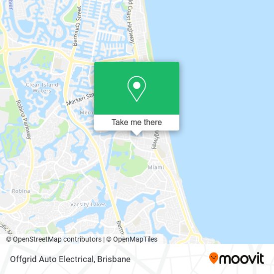 Offgrid Auto Electrical map