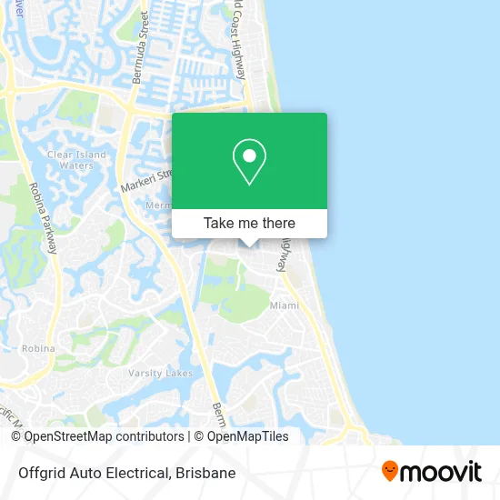 Mapa Offgrid Auto Electrical