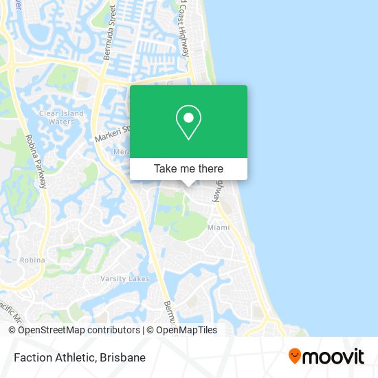 Faction Athletic map