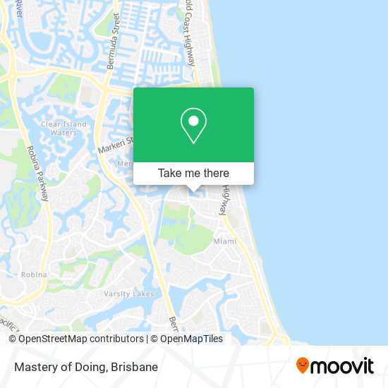 Mastery of Doing map