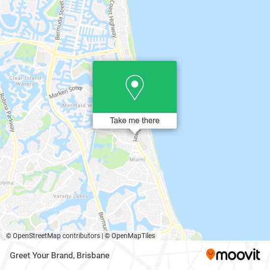 Greet Your Brand map