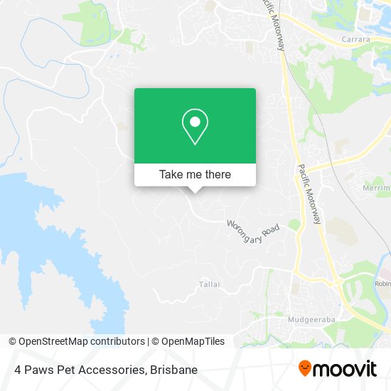 4 Paws Pet Accessories map