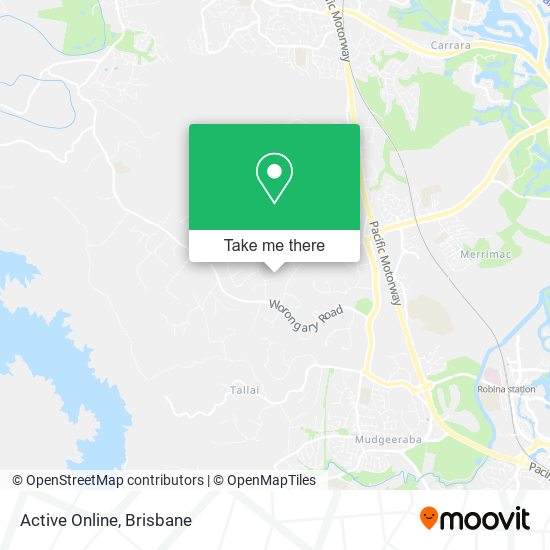 Active Online map