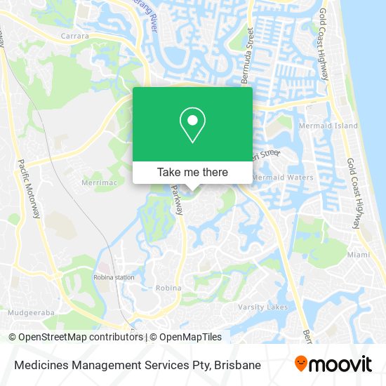 Medicines Management Services Pty map