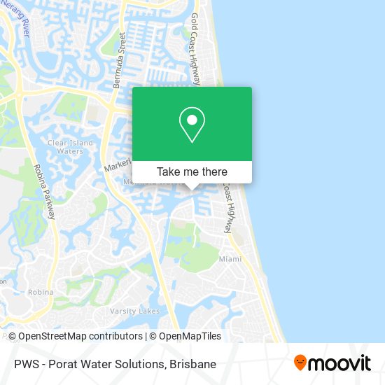 PWS - Porat Water Solutions map