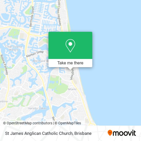 St James Anglican Catholic Church map