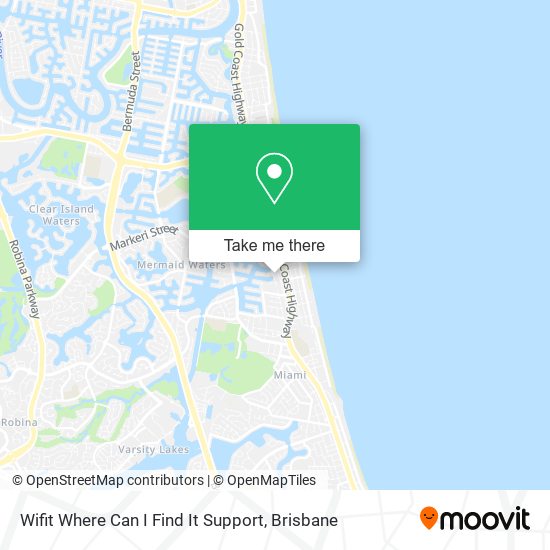 Wifit Where Can I Find It Support map