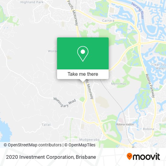 2020 Investment Corporation map