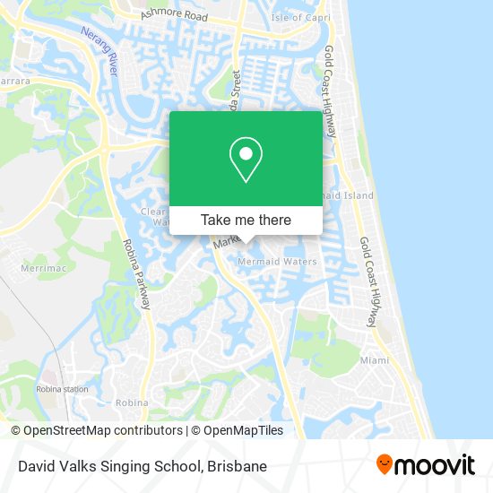 David Valks Singing School map