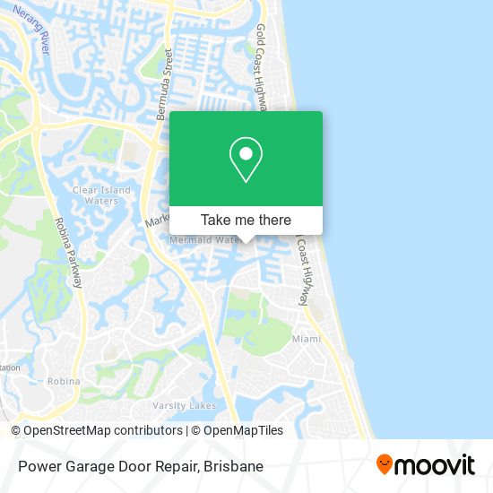 Power Garage Door Repair map